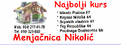 Menjačnica Nikolić