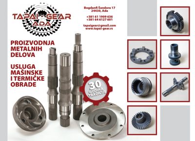 PROIZVODNJAMETALNIHDELOVA–USLUGAMAŠINSKEITERMIČKEOBRADE(1)1645438913